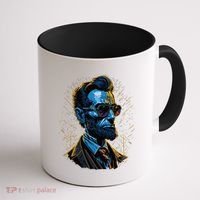 Abraham Lincoln Hip Graffiti Style Coffee Mug thumb 1
