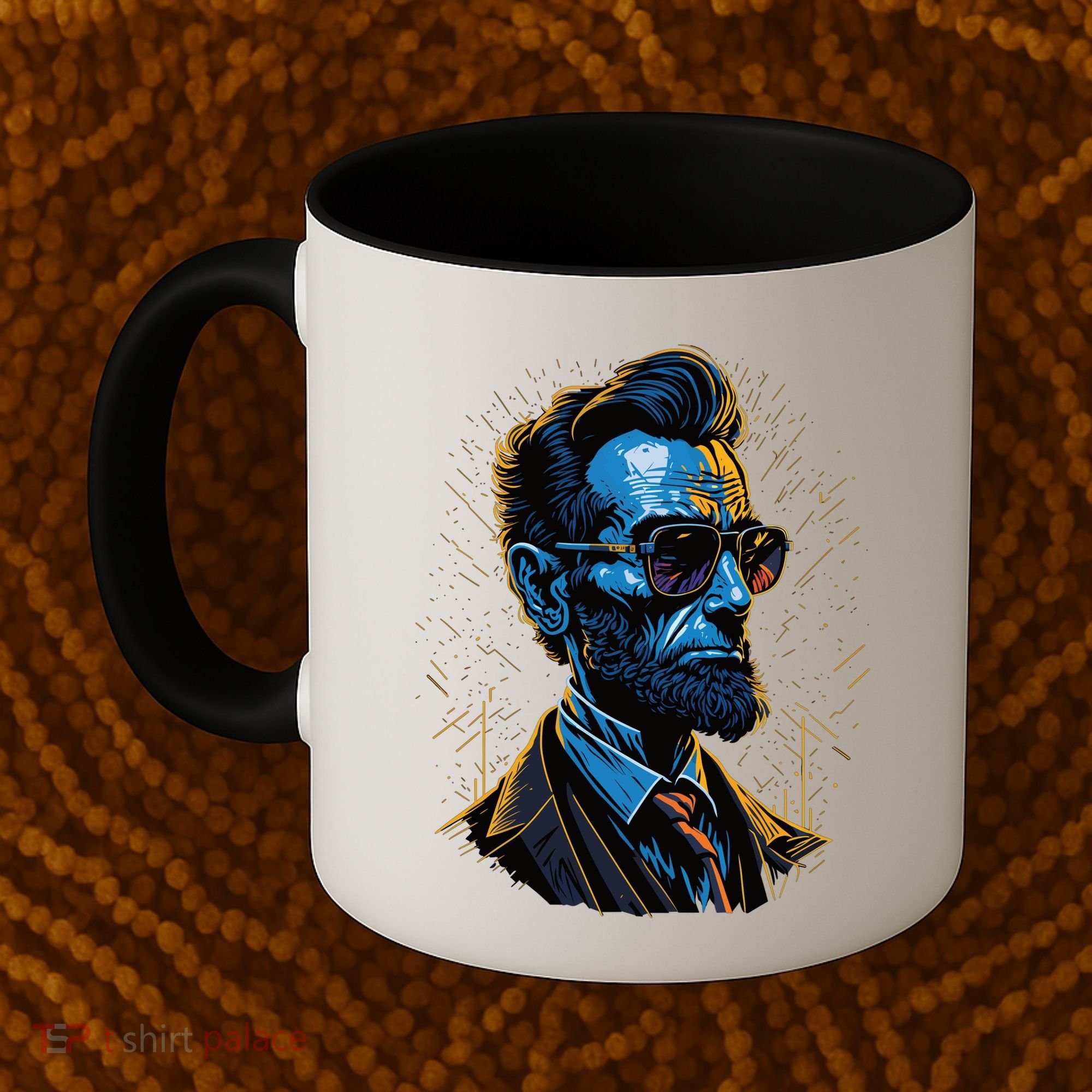 Abraham Lincoln Hip Graffiti Style Coffee Mug