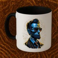 Abraham Lincoln Hip Graffiti Style Coffee Mug thumb 2