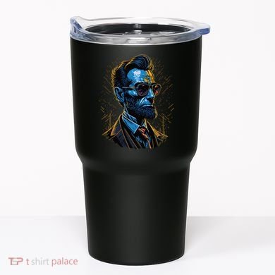 Abraham Lincoln Hip Graffiti Style Tumbler