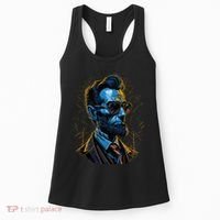 Abraham Lincoln Hip Graffiti Style Women's Tank Top thumb 0