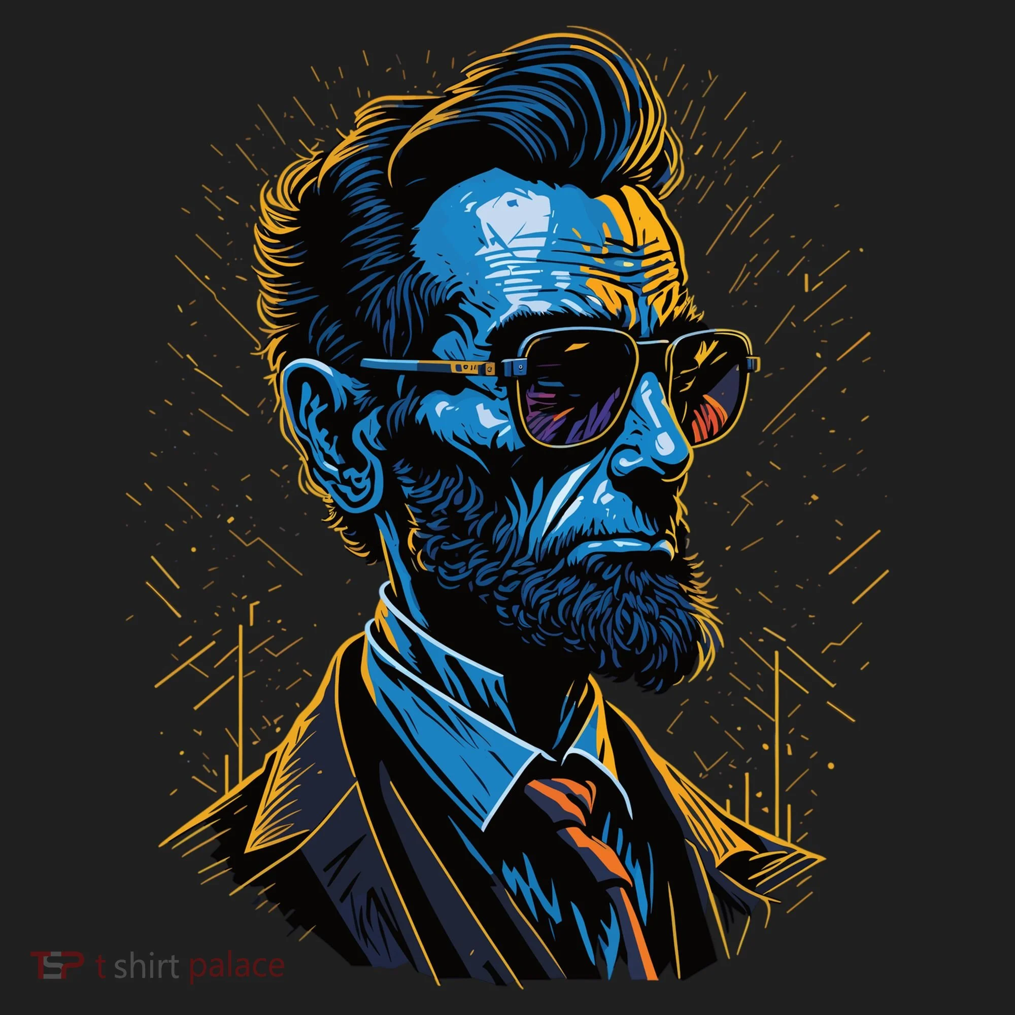 Abraham Lincoln Hip Graffiti Style Hat