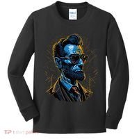 Abraham Lincoln Hip Graffiti Style Kids Long Sleeve Shirt thumb 0