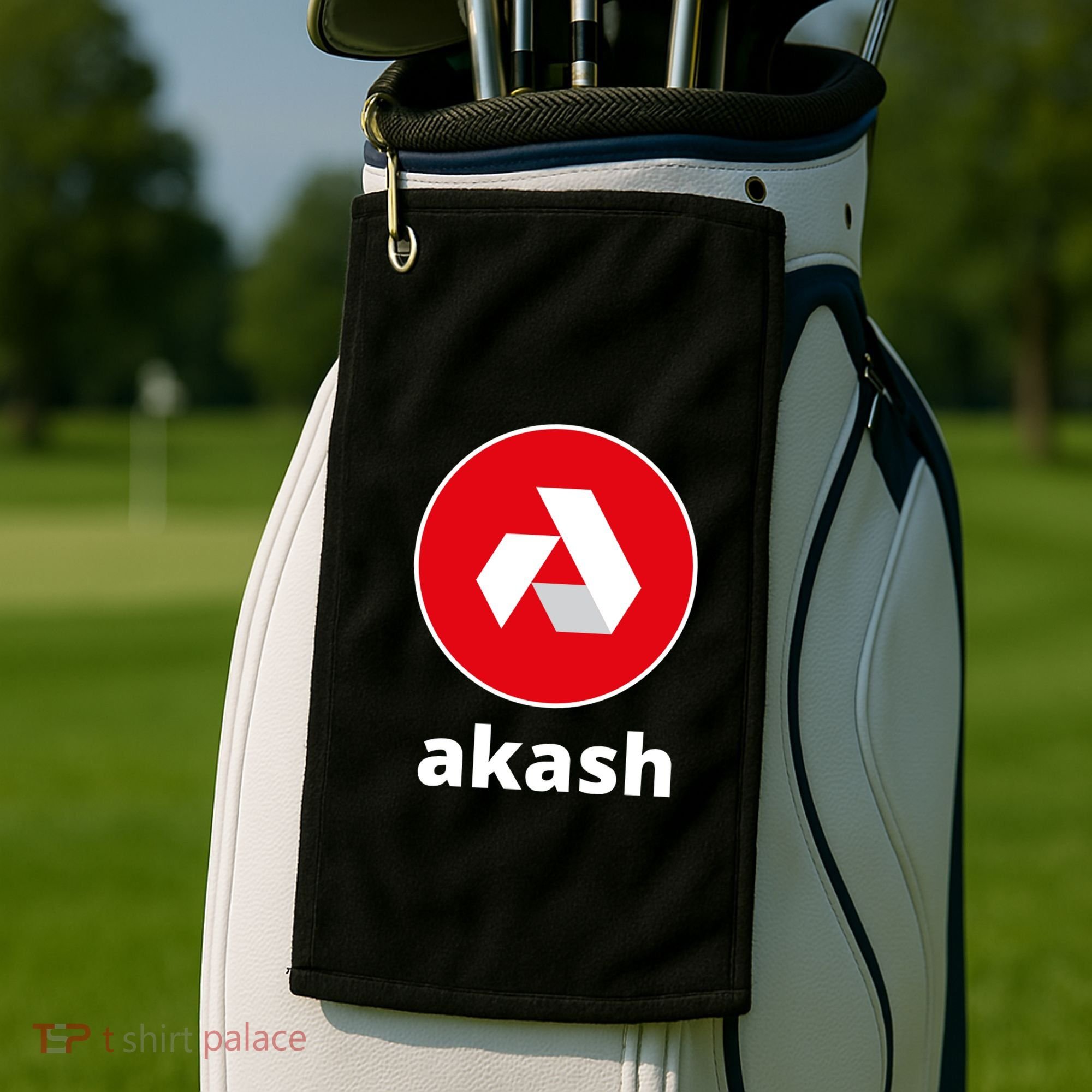 Akash Logo Hodl Akash Akash Network Crypto Akash Crypto Golf Towel