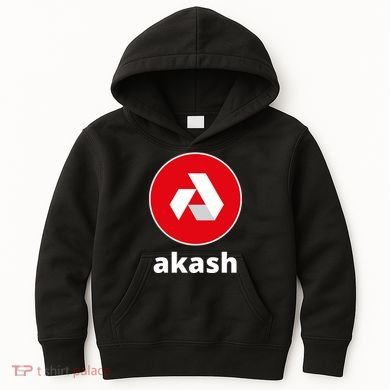 Akash Logo Hodl Akash Akash Network Crypto Akash Crypto Kids Hoodie