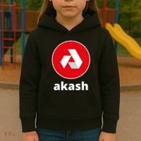Akash Logo Hodl Akash Akash Network Crypto Akash Crypto Kids Hoodie thumb 3