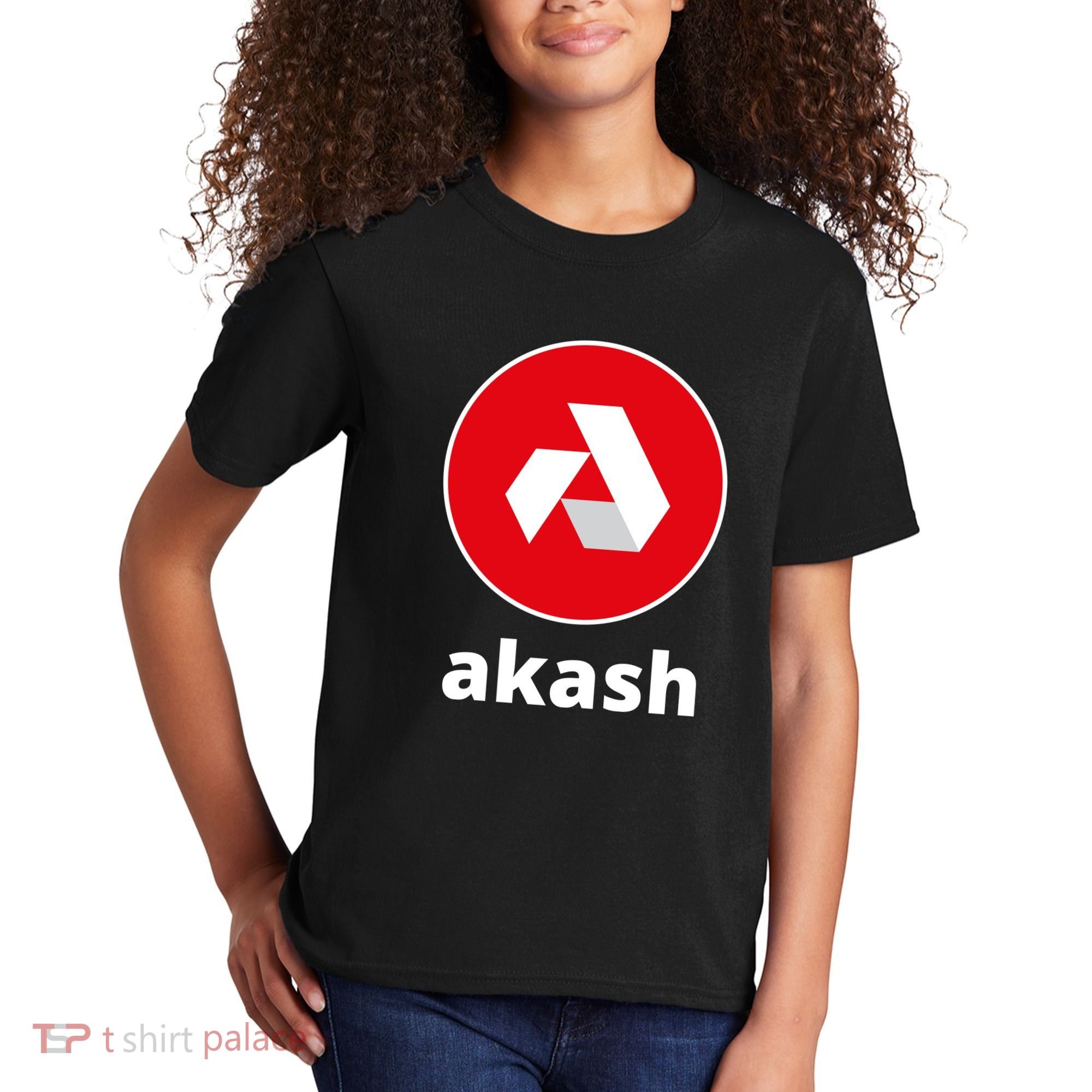 Akash Logo Hodl Akash Akash Network Crypto Akash Crypto Kids T-Shirt