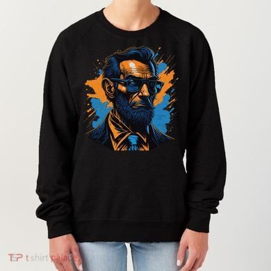 Abraham Lincoln Hipster Women's Sweatshirt