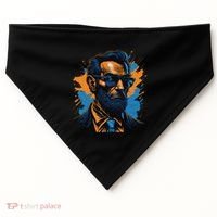 Abraham Lincoln Hipster USA-Made Doggie Bandana thumb 0