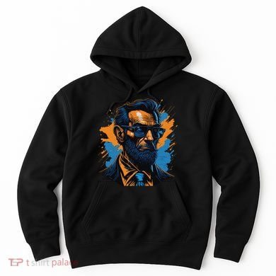 Abraham Lincoln Hipster Hoodie