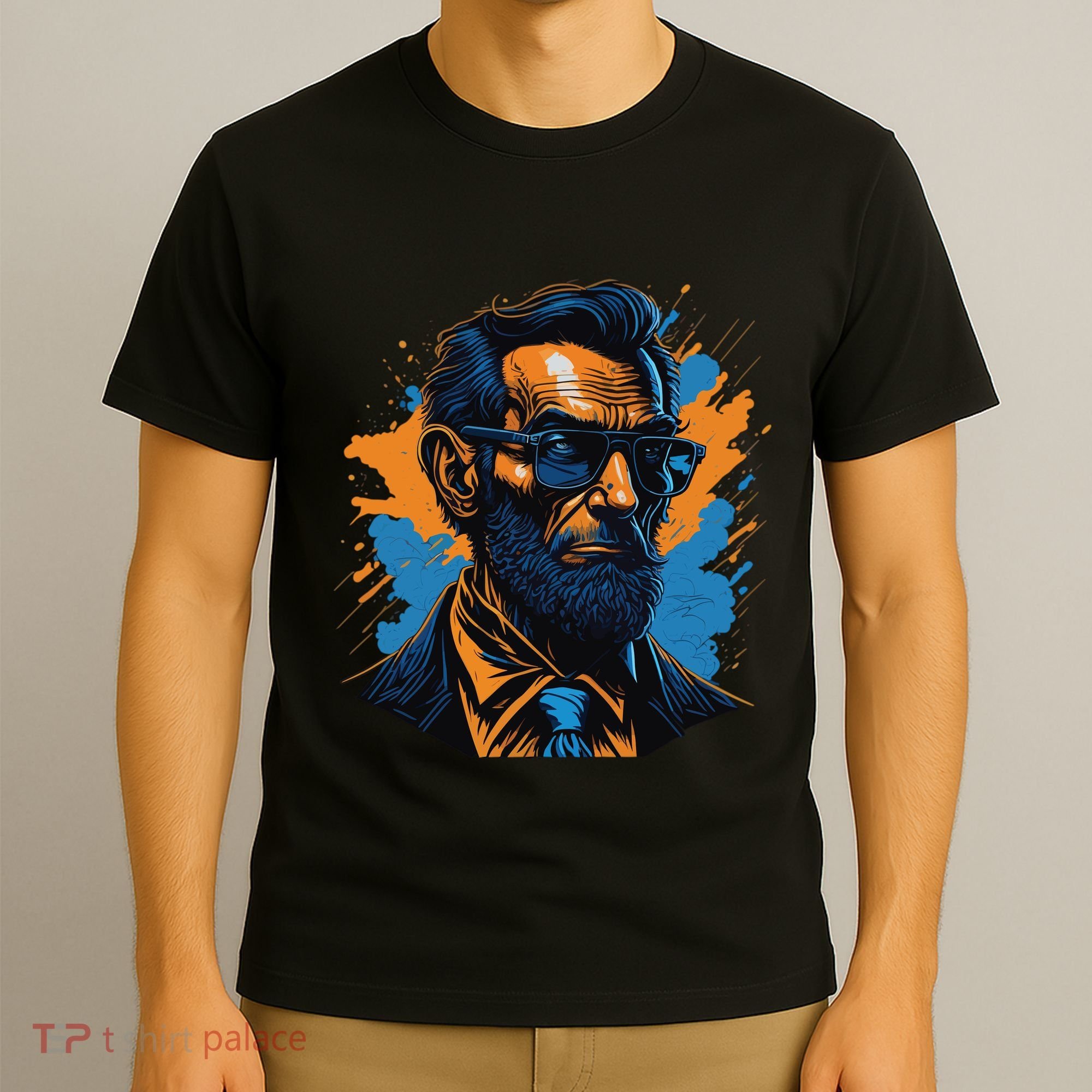 Abraham Lincoln Hipster T-Shirt