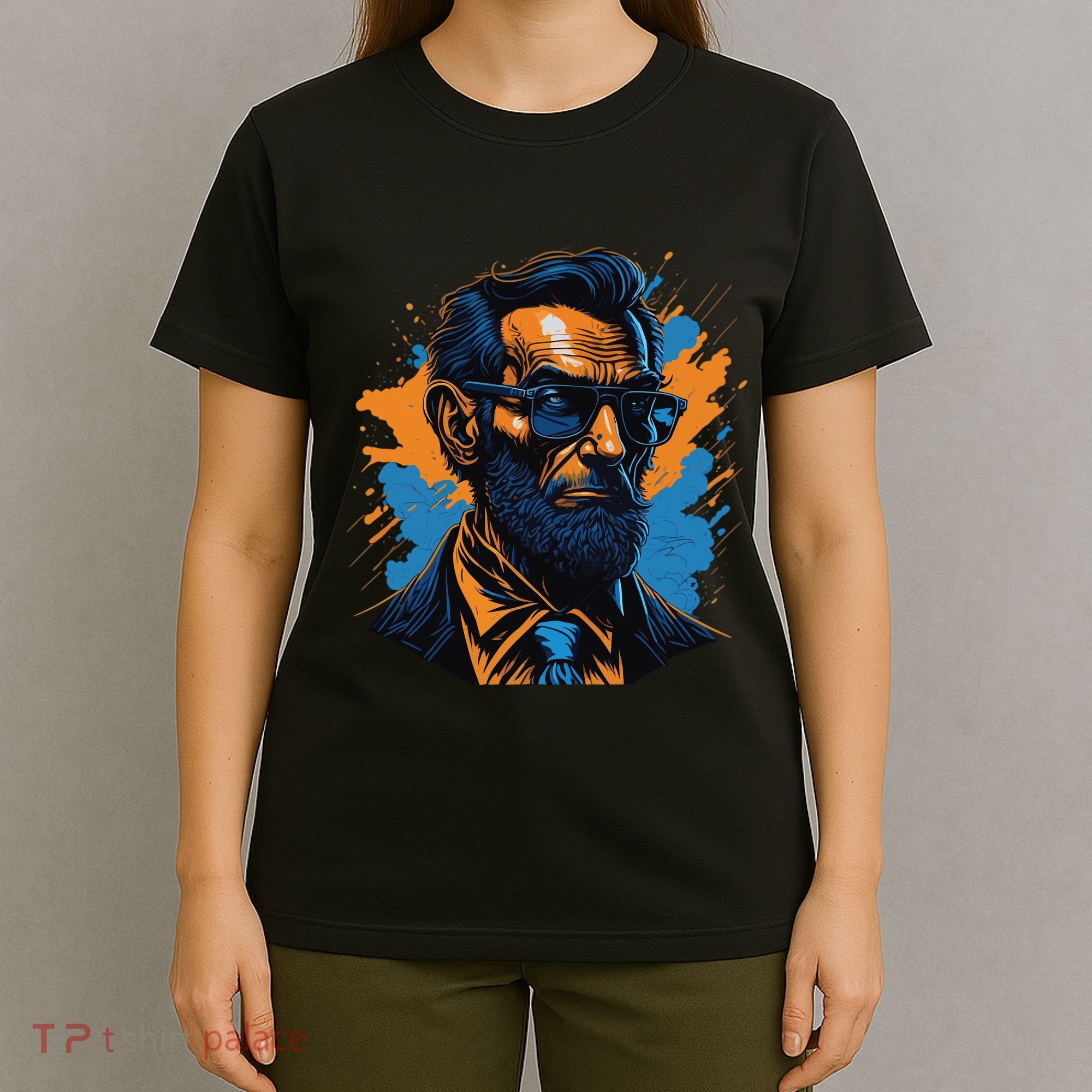 Abraham Lincoln Hipster T-Shirt