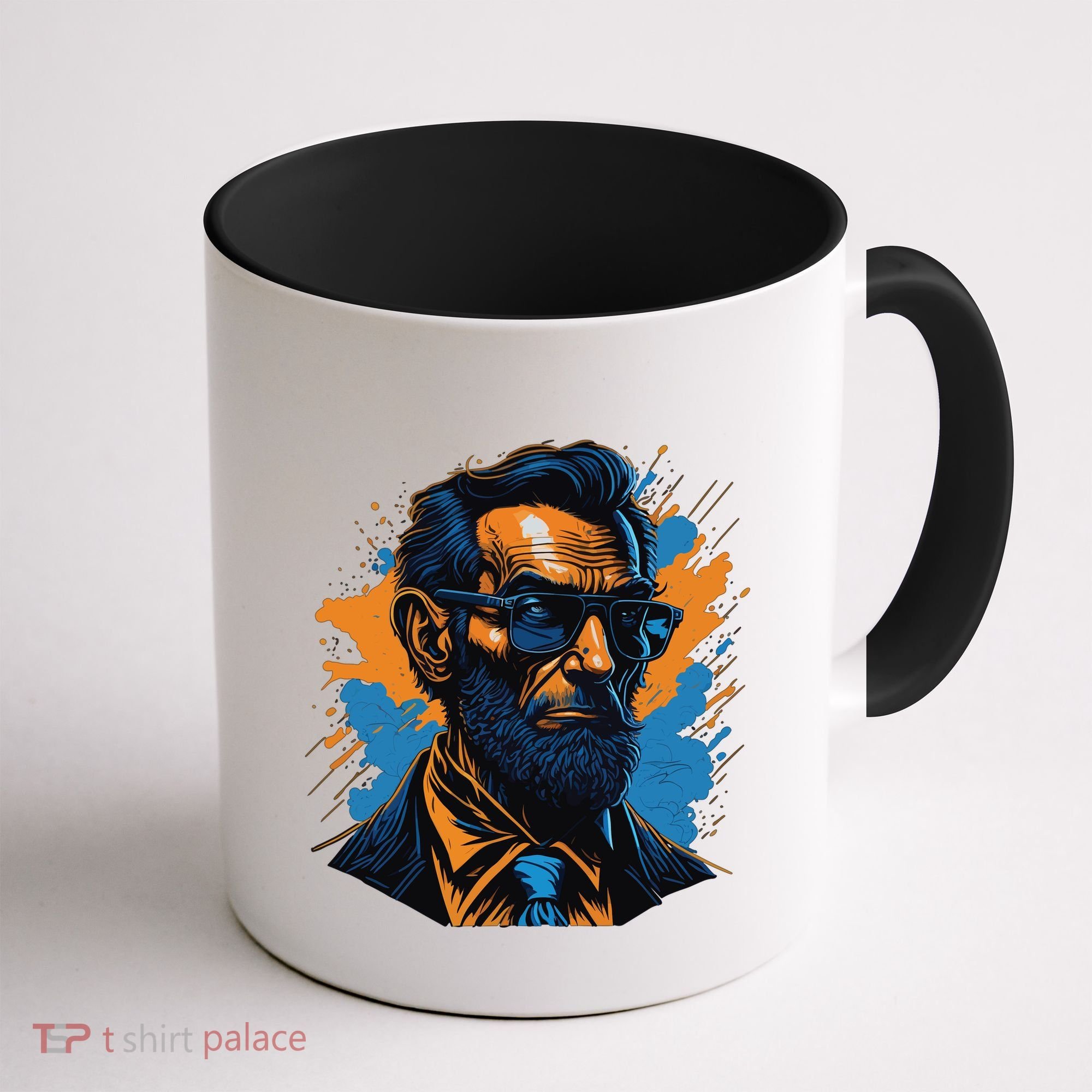 Abraham Lincoln Hipster Coffee Mug