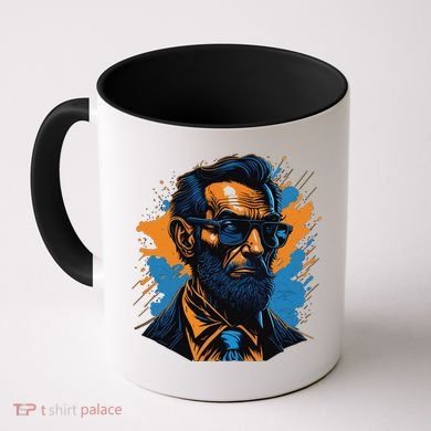 Abraham Lincoln Hipster Coffee Mug