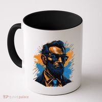Abraham Lincoln Hipster Coffee Mug thumb 0