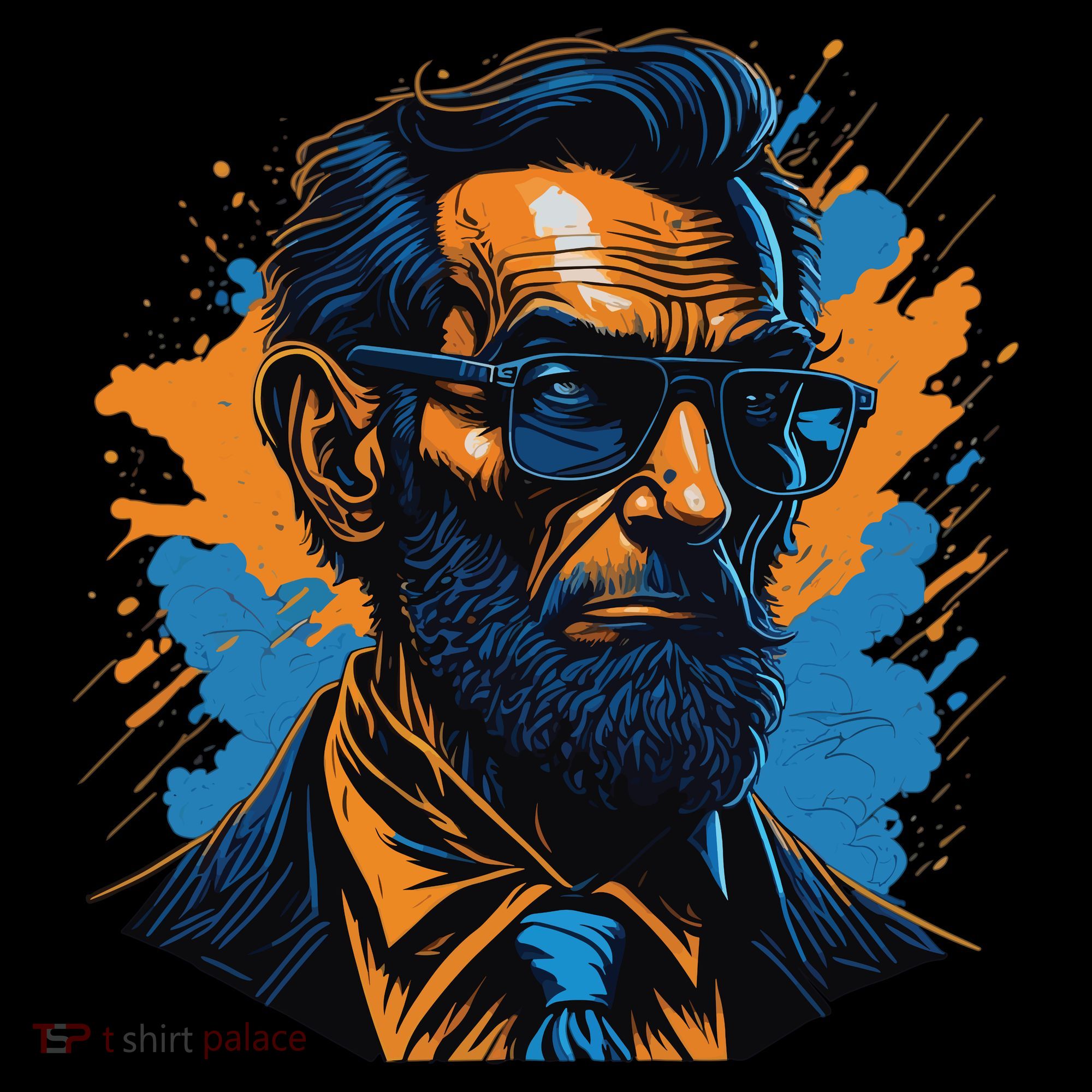Abraham Lincoln Hipster Coffee Mug