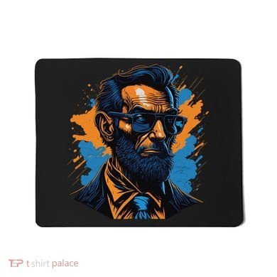 Abraham Lincoln Hipster Mousepad
