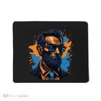 Abraham Lincoln Hipster Mousepad thumb 0