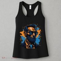 Abraham Lincoln Hipster Women's Tank Top thumb 3