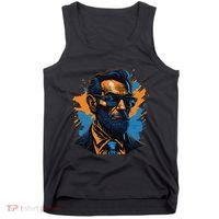 Abraham Lincoln Hipster Tank Top thumb 0