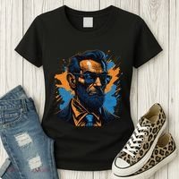 Abraham Lincoln Hipster Women's T-Shirt thumb 3