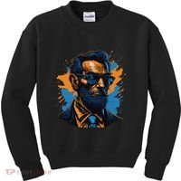 Abraham Lincoln Hipster Kids Sweatshirt thumb 0