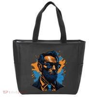 Abraham Lincoln Hipster Tote Bag thumb 0