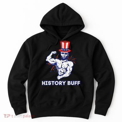 Abraham Lincoln History Buff Funny Weightlifting Workout Gym Hoodie