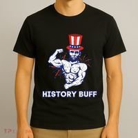 Abraham Lincoln History Buff Funny Weightlifting Workout Gym T-Shirt thumb 3