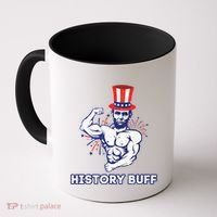 Abraham Lincoln History Buff Funny Weightlifting Workout Gym Coffee Mug thumb 0