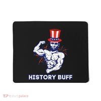 Abraham Lincoln History Buff Funny Weightlifting Workout Gym Mousepad thumb 0