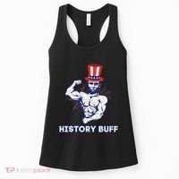 Abraham Lincoln History Buff Funny Weightlifting Workout Gym Women's Tank Top thumb 0