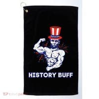 Abraham Lincoln History Buff Funny Weightlifting Workout Gym Golf Towel thumb 0
