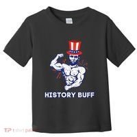 Abraham Lincoln History Buff Funny Weightlifting Workout Gym Toddler T-Shirt thumb 0