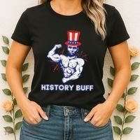 Abraham Lincoln History Buff Funny Weightlifting Workout Gym Women's T-Shirt thumb 2