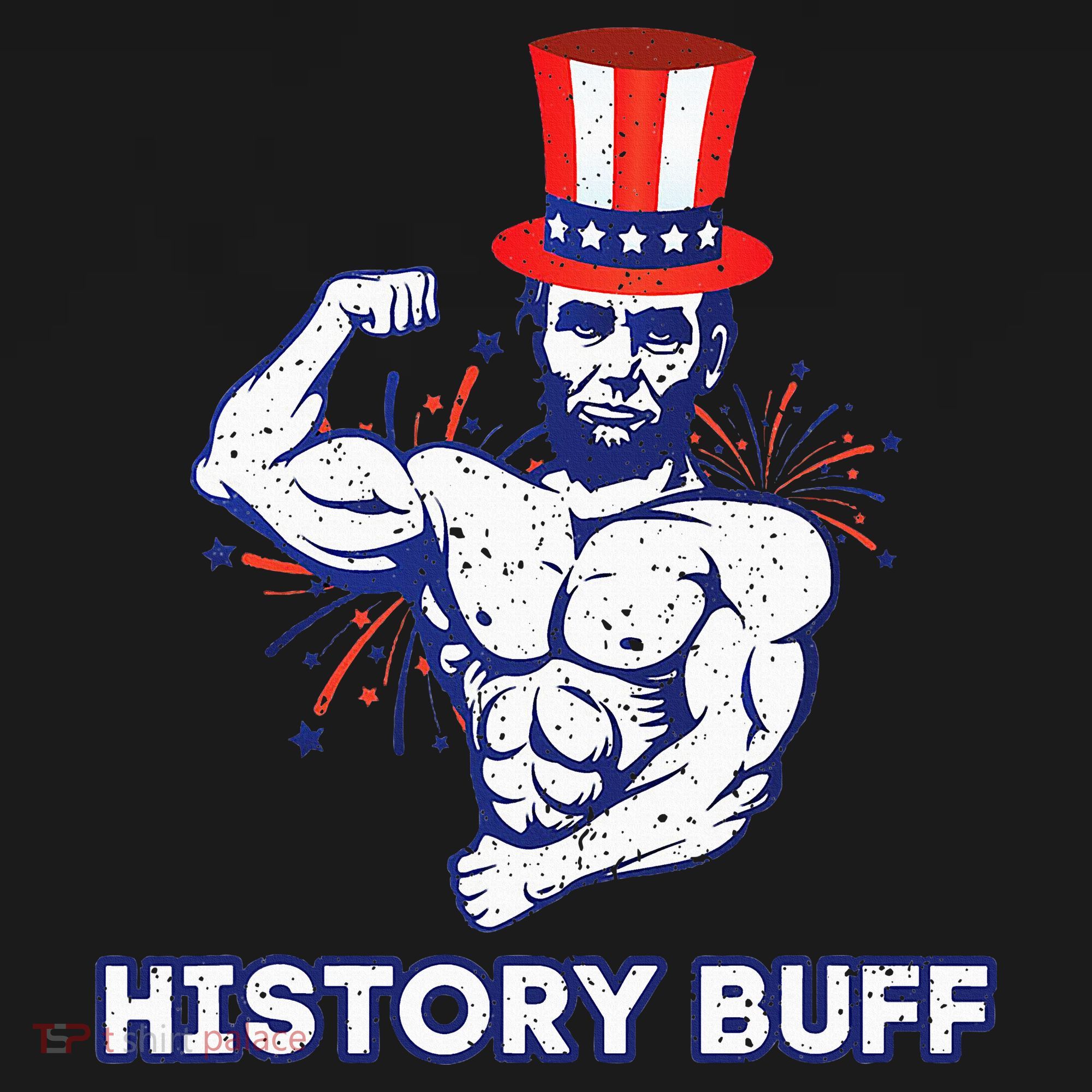 Abraham Lincoln History Buff Funny Weightlifting Workout Gym Kids Sweatshirt