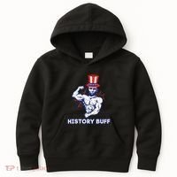 Abraham Lincoln History Buff Funny Weightlifting Workout Gym Kids Hoodie thumb 0