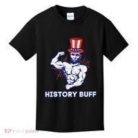 Abraham Lincoln History Buff Funny Weightlifting Workout Gym Kids T-Shirt thumb 0