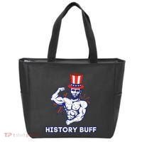 Abraham Lincoln History Buff Funny Weightlifting Workout Gym Tote Bag thumb 0