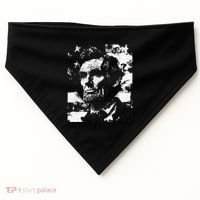 Abraham Lincoln History Teacher President 4th Of July USA-Made Doggie Bandana thumb 0