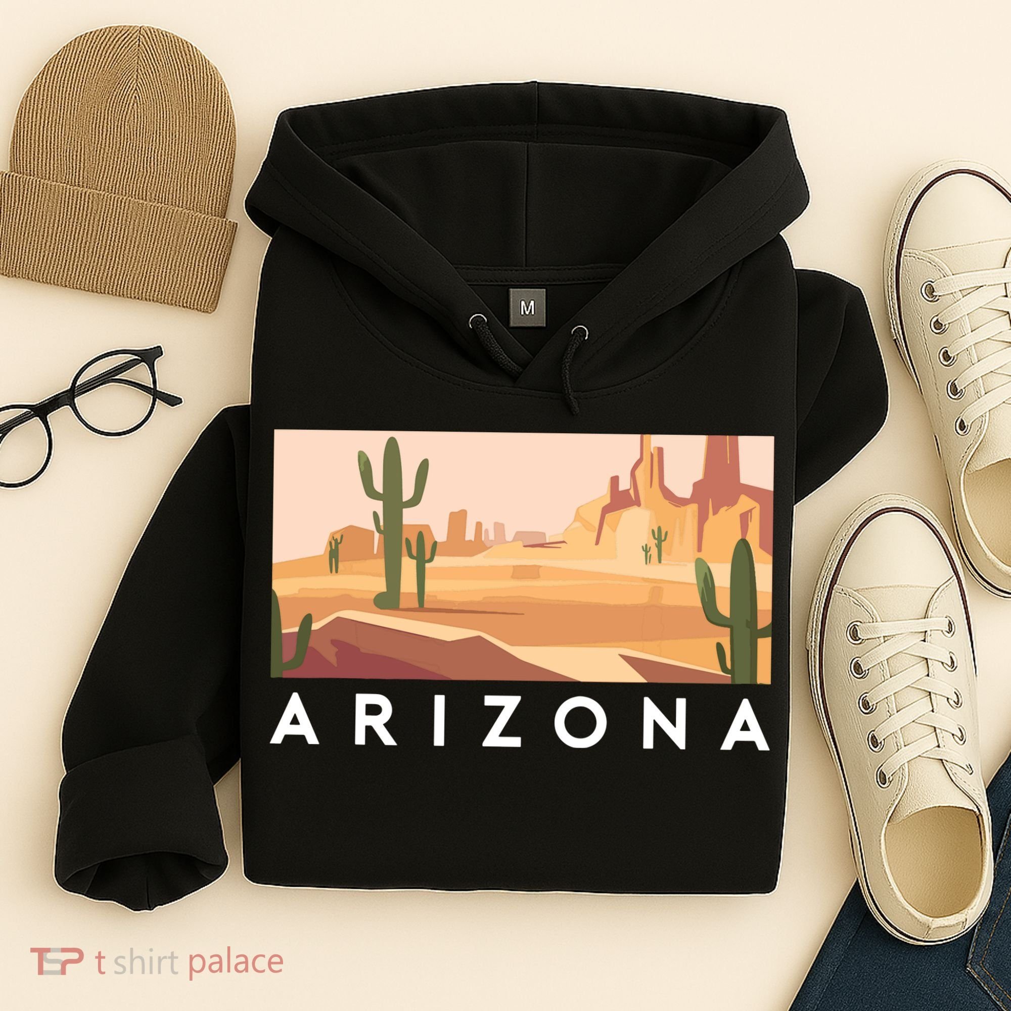 Arizona Lover Holiday Mountain Nature Hoodie