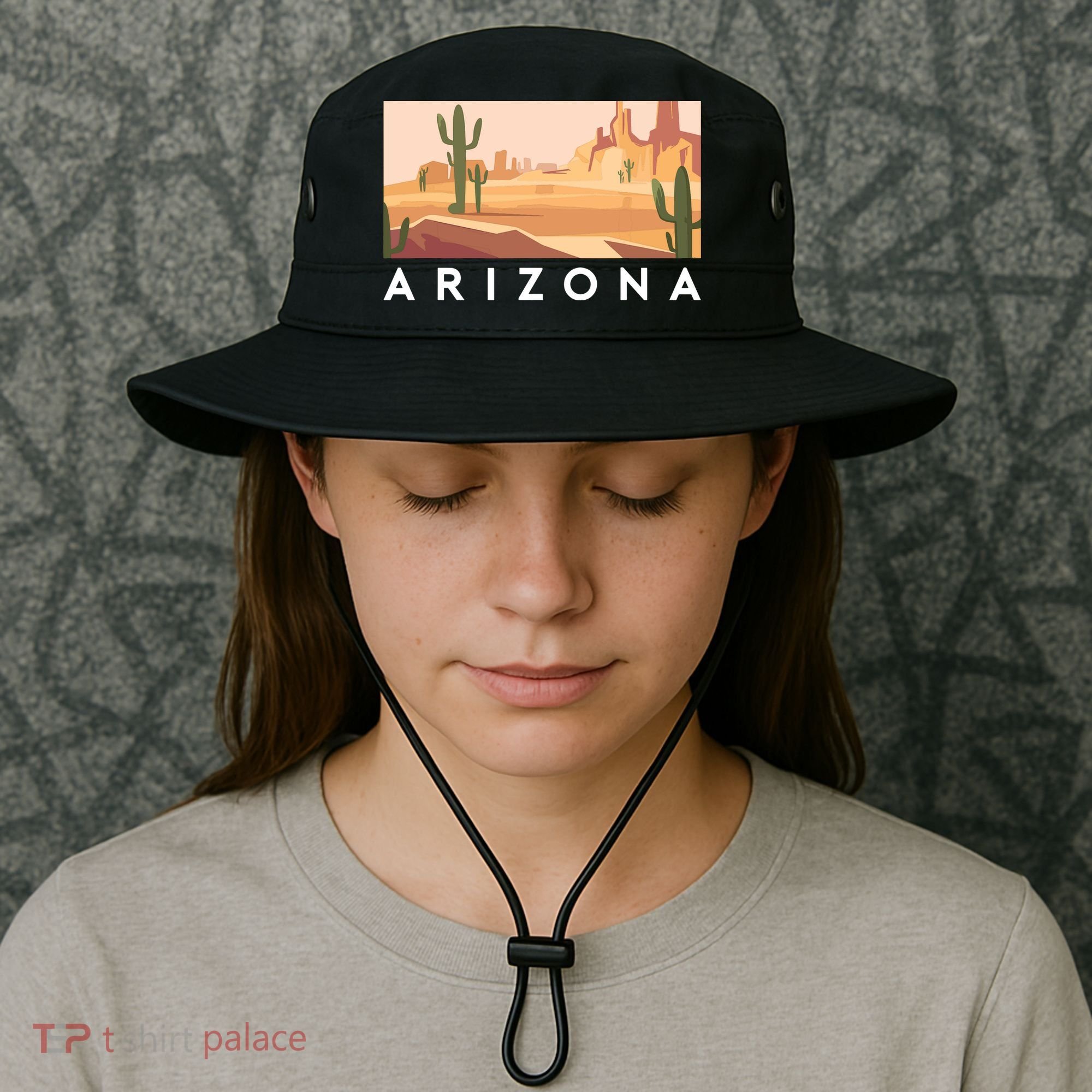 Arizona Lover Holiday Mountain Nature Bucket Hat