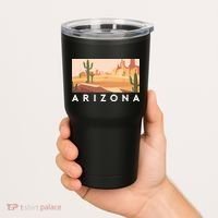 Arizona Lover Holiday Mountain Nature Tumbler thumb 2