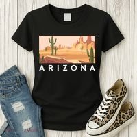 Arizona Lover Holiday Mountain Nature Women's T-Shirt thumb 3