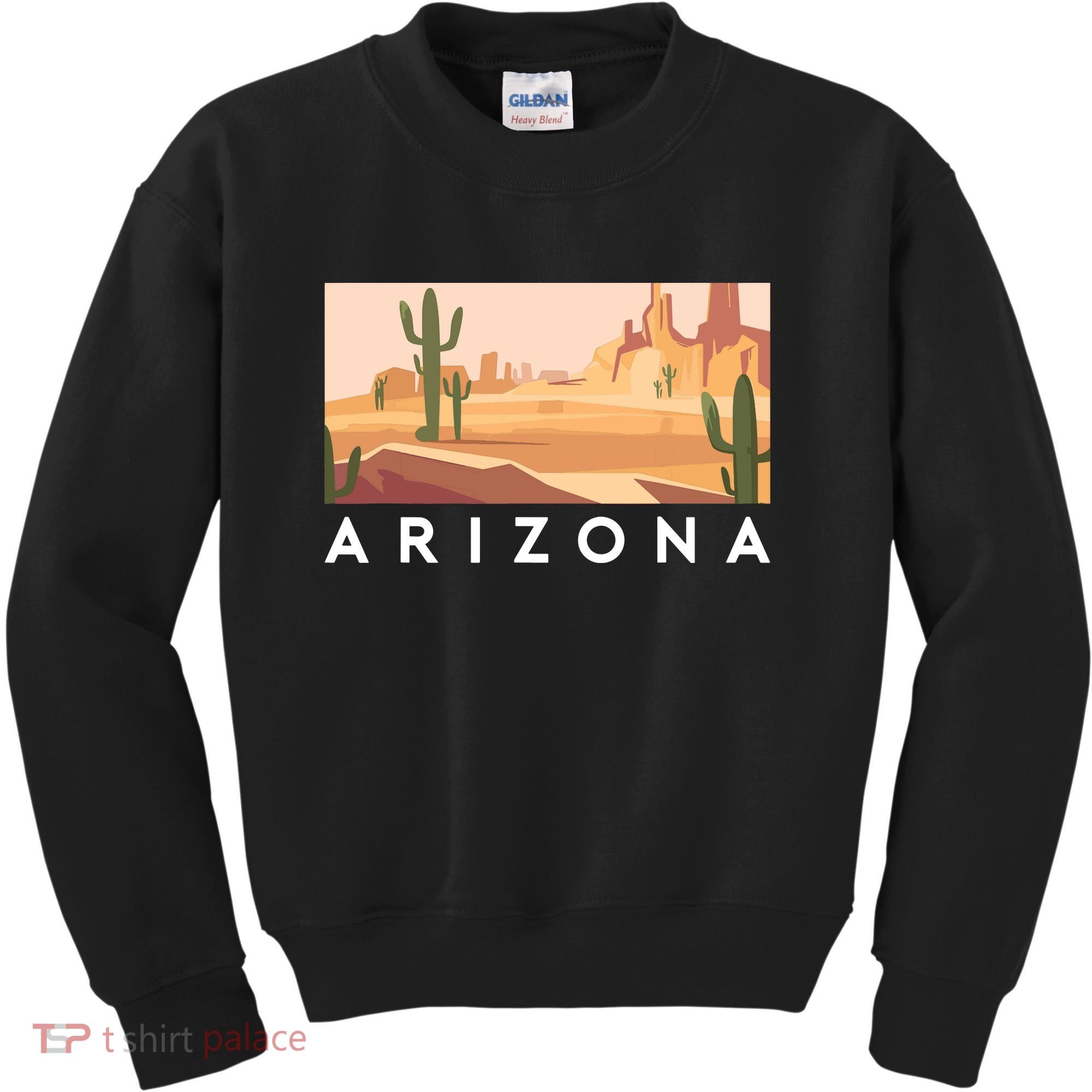 Arizona Lover Holiday Mountain Nature Kids Sweatshirt