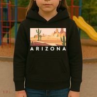 Arizona Lover Holiday Mountain Nature Kids Hoodie thumb 3