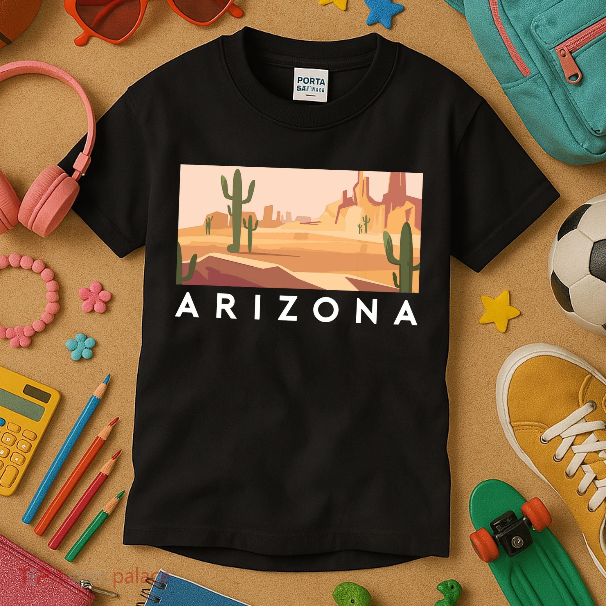 Arizona Lover Holiday Mountain Nature Kids T-Shirt