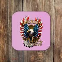 America Love It Or Leave It Patriotic Eagle Coaster thumb 0