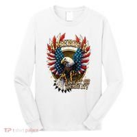 America Love It Or Leave It Patriotic Eagle Long Sleeve Shirt thumb 0