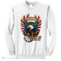 America Love It Or Leave It Patriotic Eagle Sweatshirt thumb 0